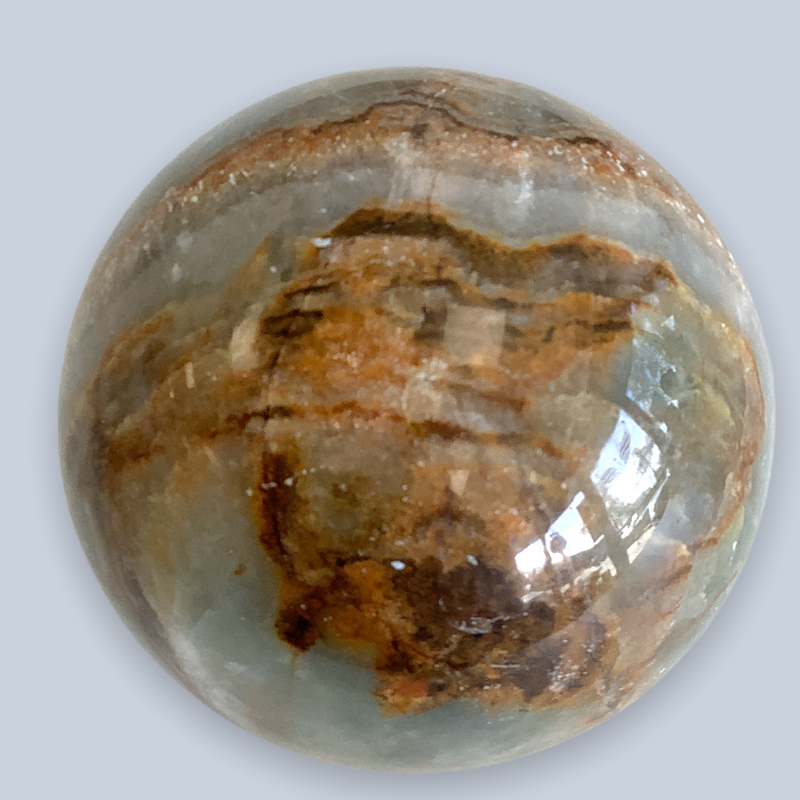 Blue Onyx Specimen