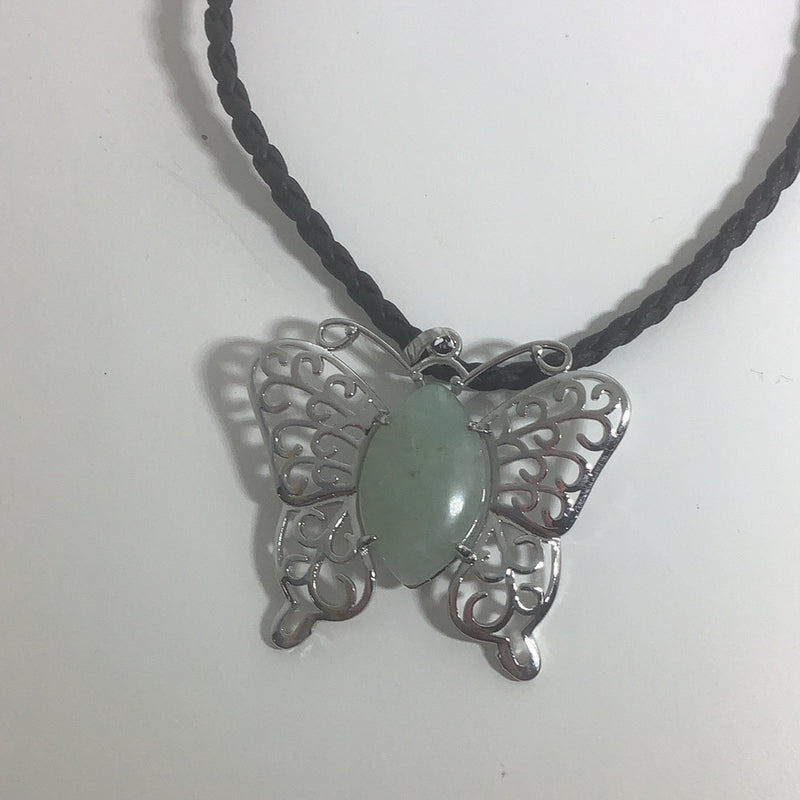 Crystal Butterfly Pendant