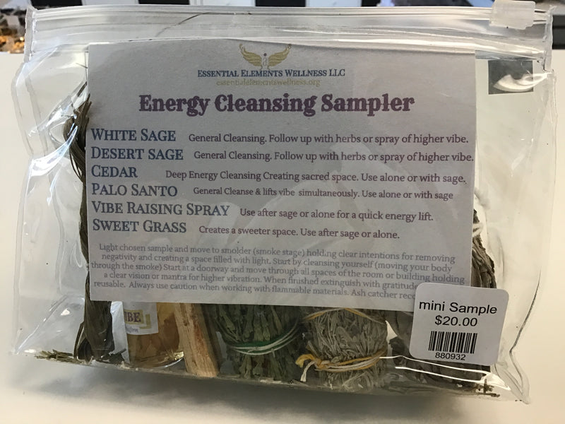 Energy Cleansing Sampler Kit