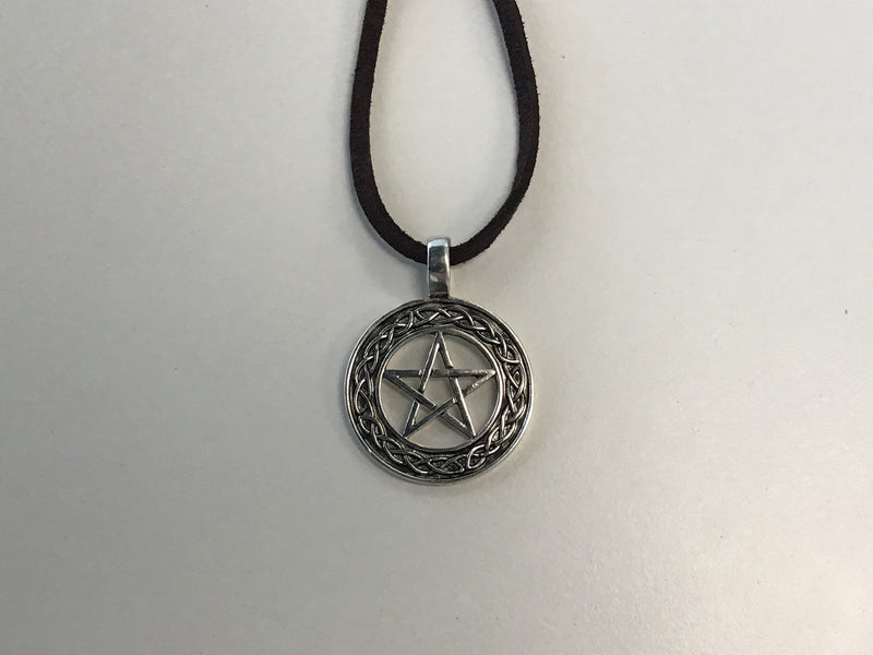 Pentagram Charm on cord