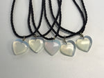 Heart Shape Stone Pendants