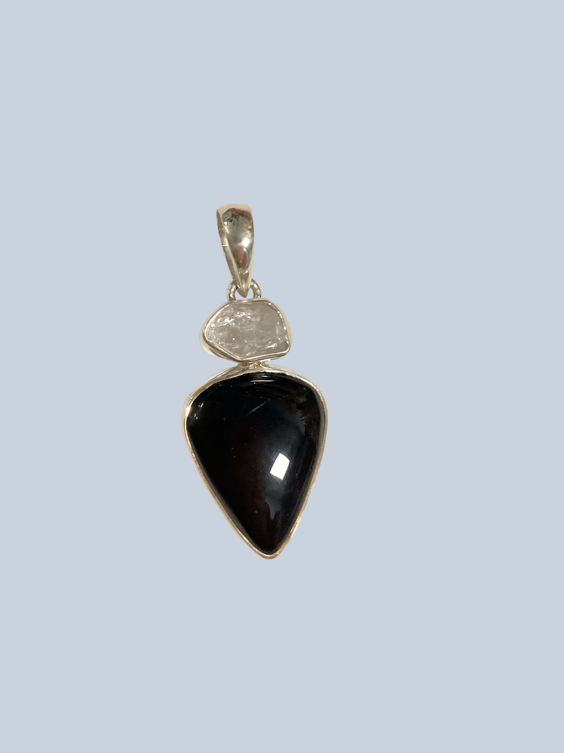 Herkimer Sterling Silver Pendant