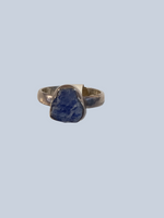 Sapphire Sterling Silver Rings (SIZE 5-6)
