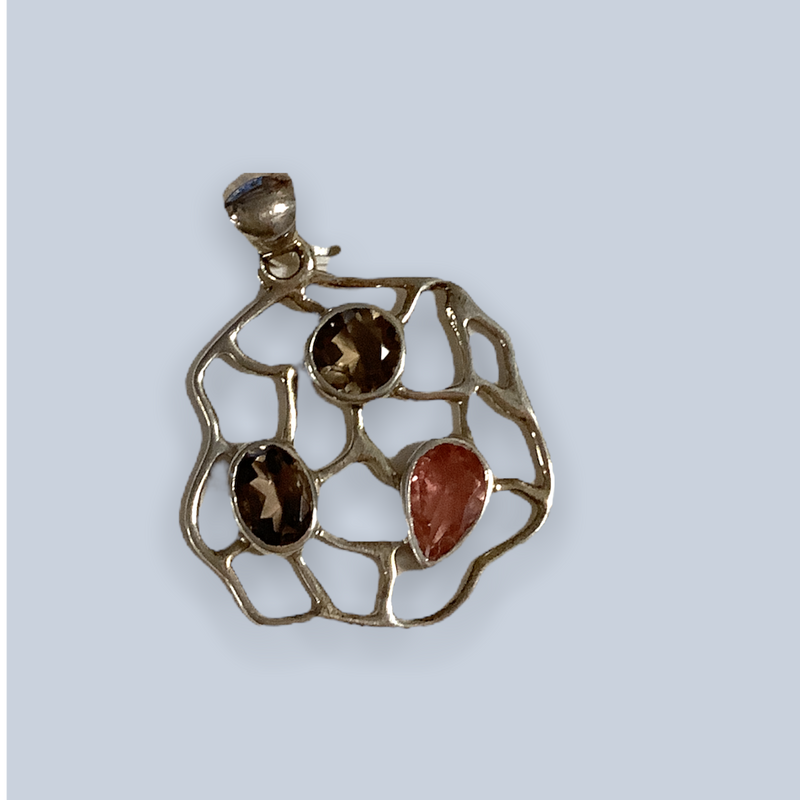 Multi Stone Sterling Silver Jewelry