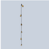 Brass Bells on Cord