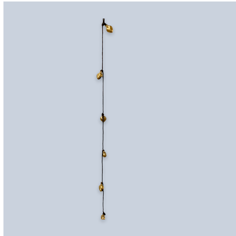 Brass Bells on Cord