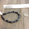 Snowflake Obsidian Bracelets