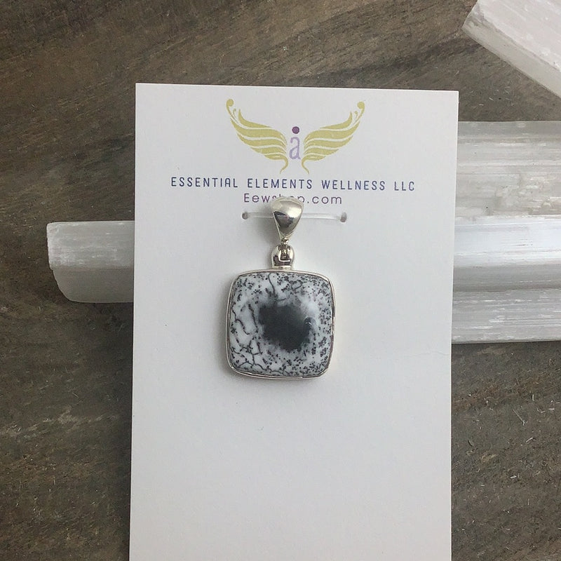 Dendritic Agate Sterling Silver Jewelry