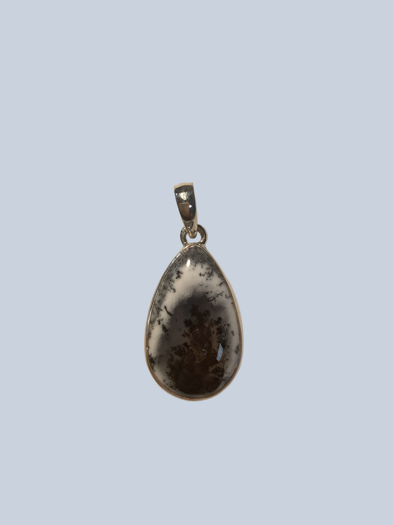 Dendritic Agate Sterling Silver Jewelry