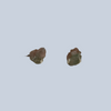 Watermelon Tourmaline Sterling Silver Studs
