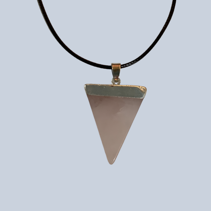 Triangle Crystal Pendant