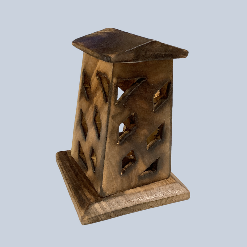 Wooden Cone Tower 4”