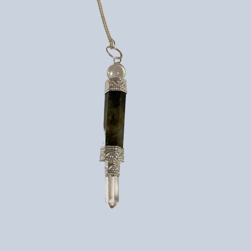 Pendulum with Quartz Point