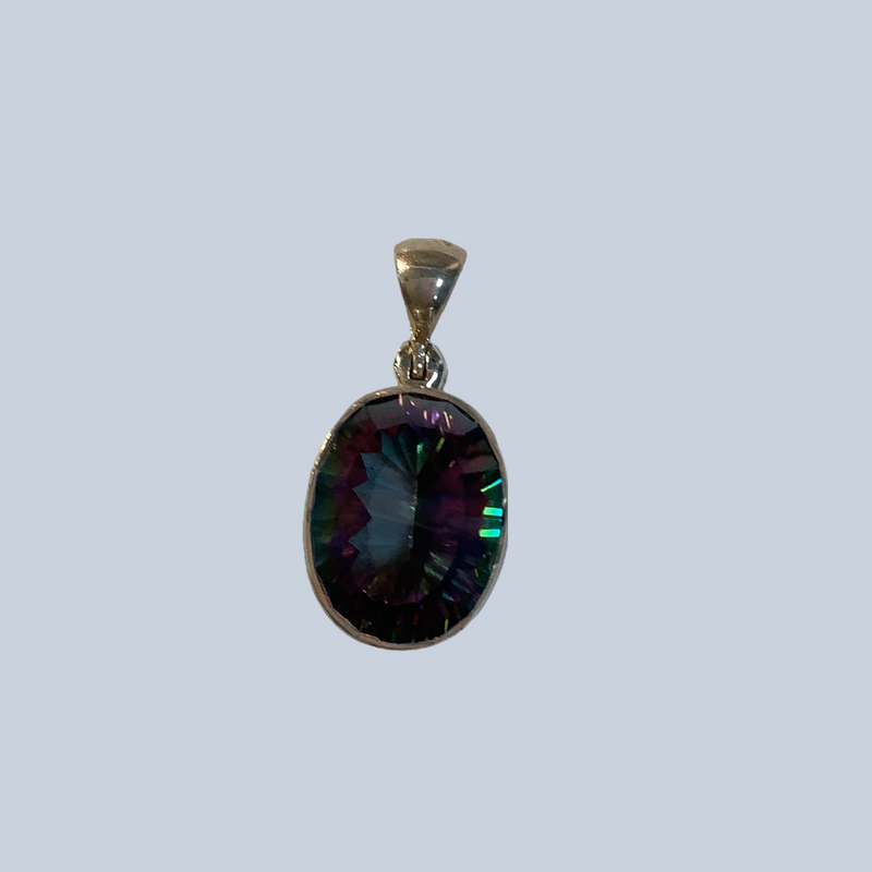 Mystic Topaz Sterling Silver Jewelry