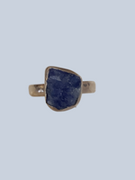Sapphire Sterling Silver Rings (SIZE 7)