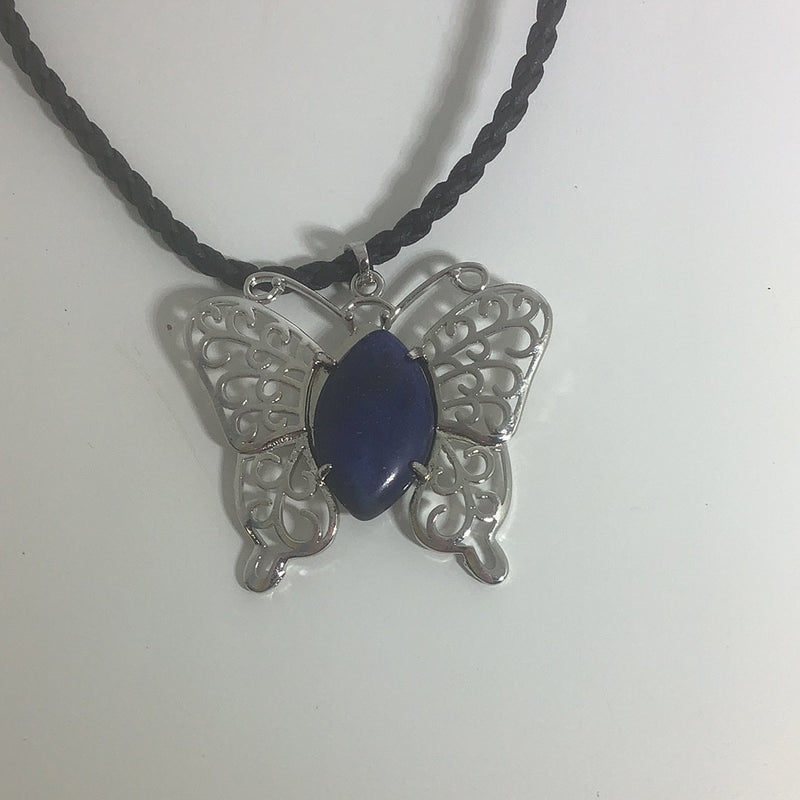 Crystal Butterfly Pendant