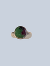 Ruby Zoisite Sterling Silver Rings (Size 6 - 8)