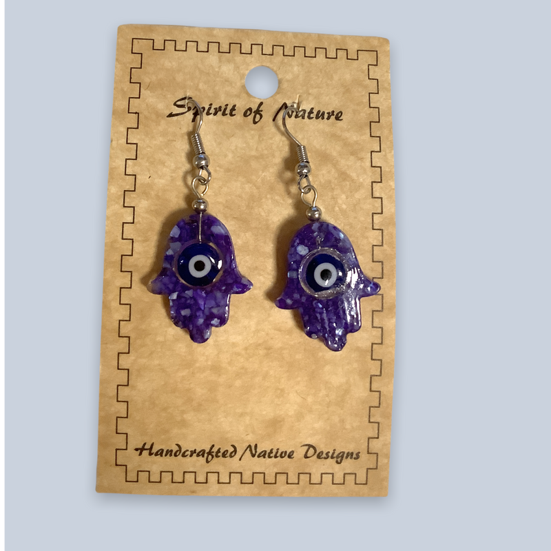 Evil Eye / Hamsa Earrings