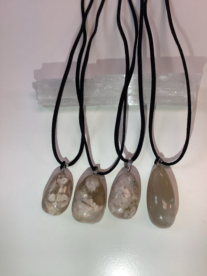 2” tumbled necklace