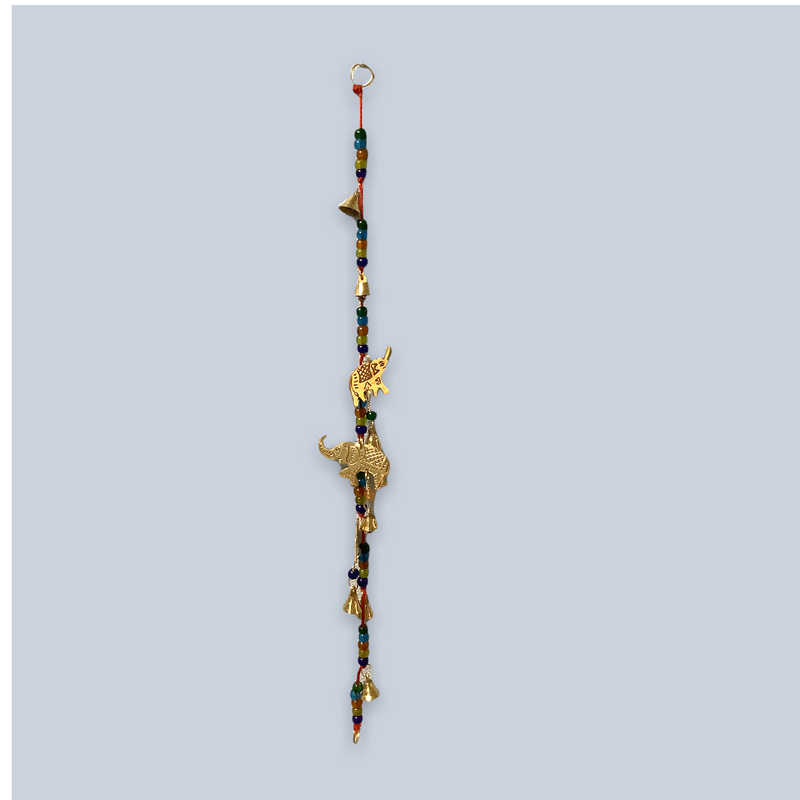 Brass Bells on Cord