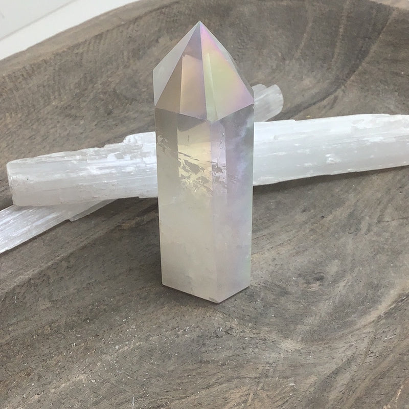 Angel Aura Quartz Specimen