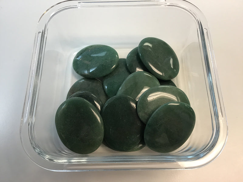 Green Aventurine Palm stone