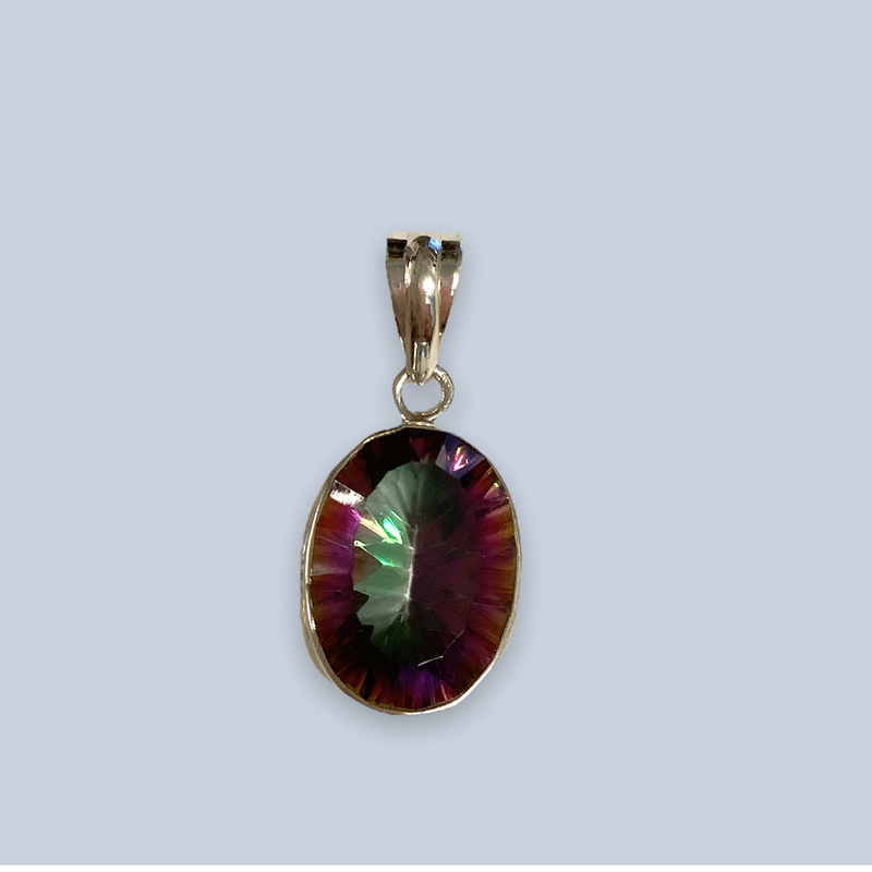 Mystic Topaz Sterling Silver Jewelry