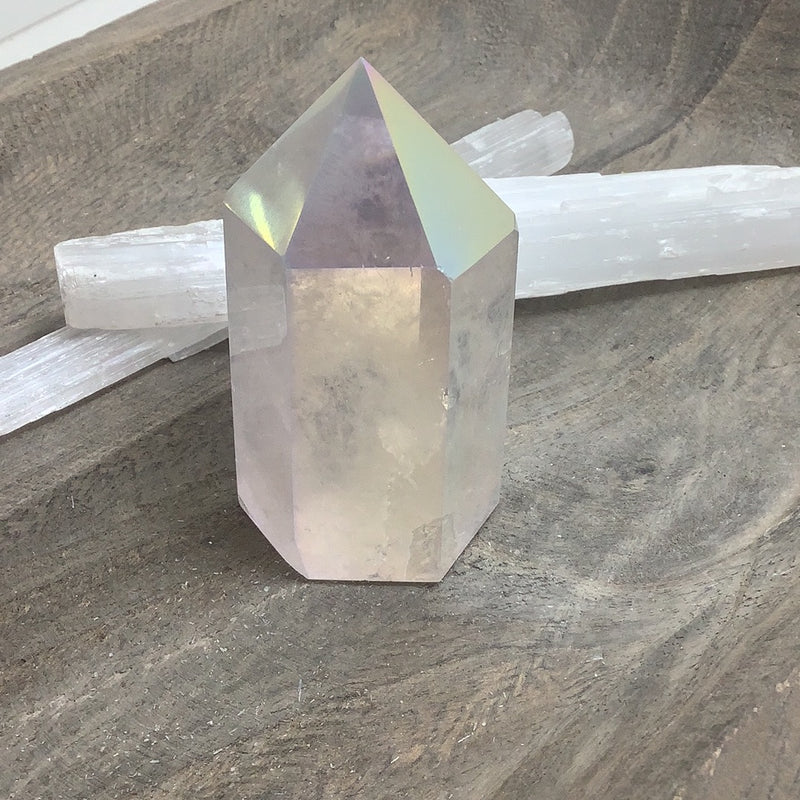 Angel Aura Quartz Specimen