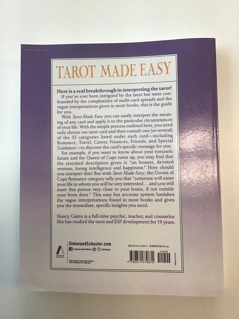 Tarot Made Easy: Nancy Garen