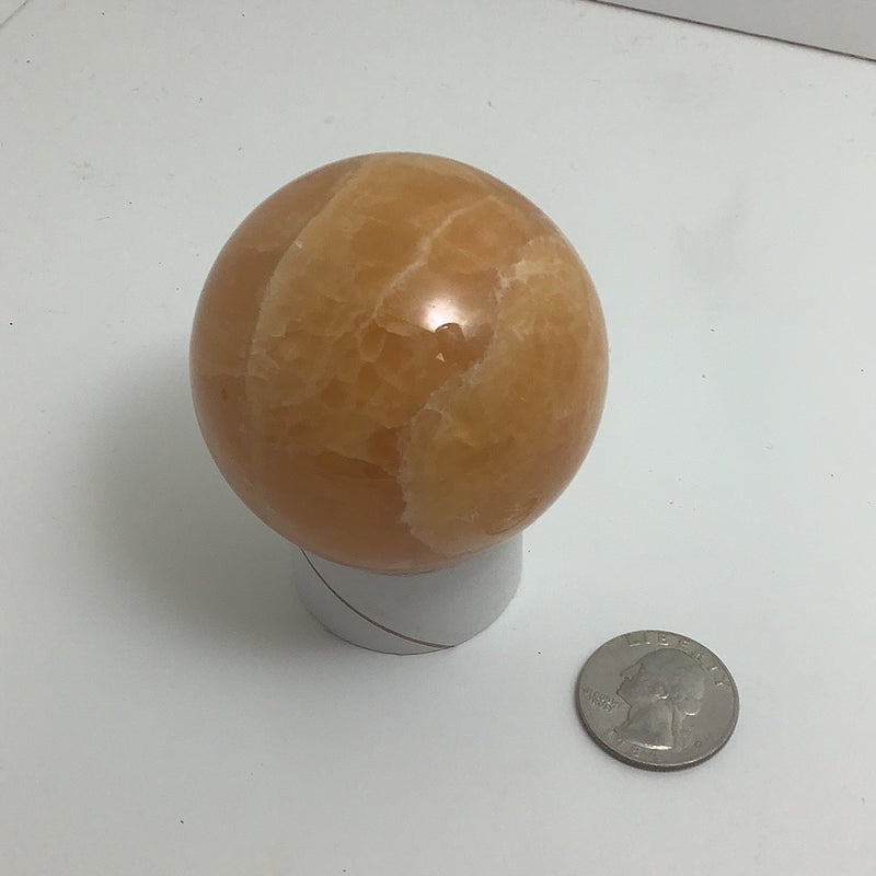 Honey Calcite Specimen