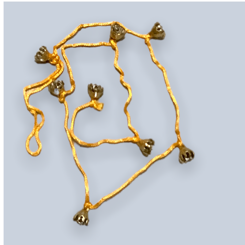 Brass Bells on Cord