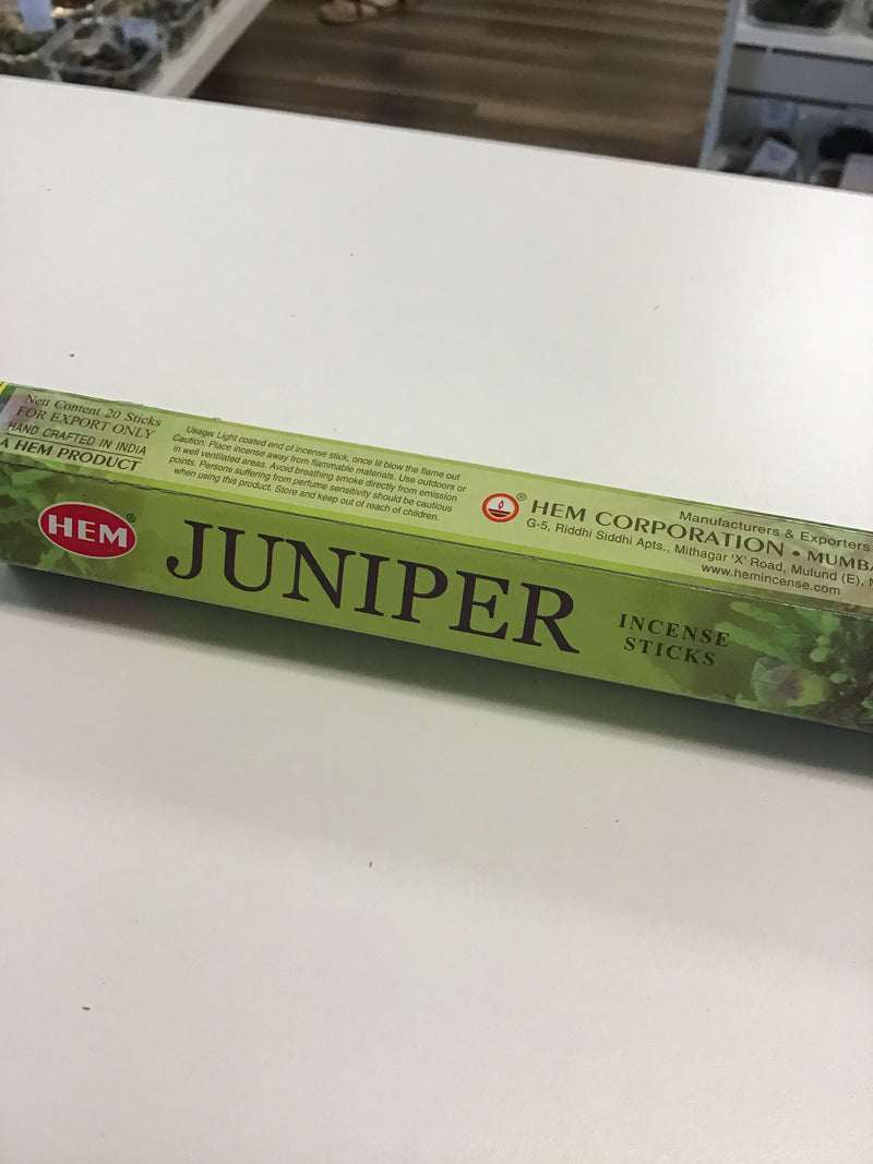 Hem Juniper Incense