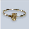 Citrine Sterling Silver Rings (Size 4-6.5)