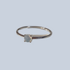 Opal sterling silver rings (size 4-10)