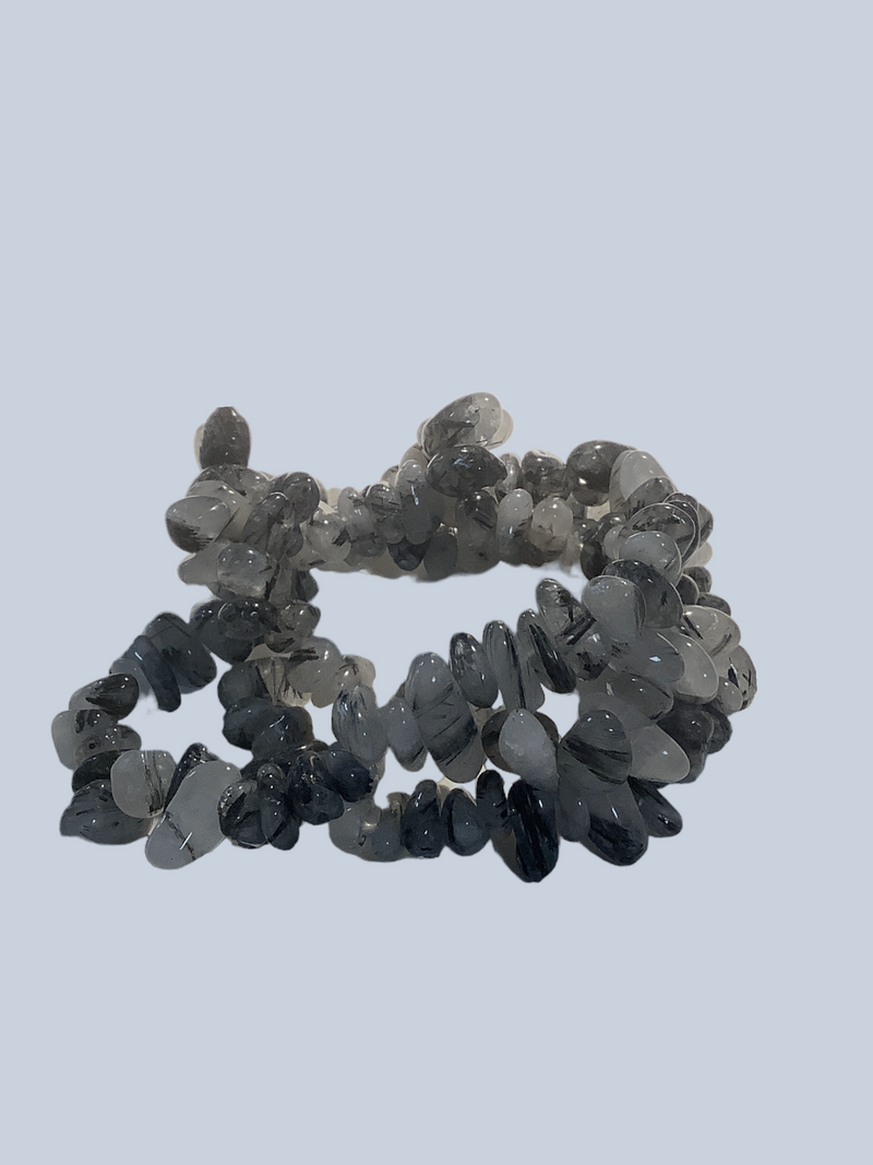 Tourmalinated Quartz Bracelet