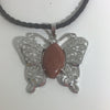 Crystal Butterfly Pendant