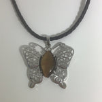 Crystal Butterfly Pendant