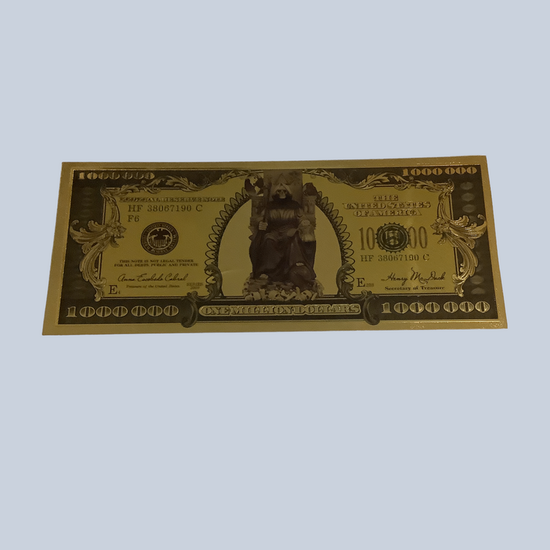 Gold Dollar Bill