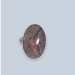 Lepidolite Sterling Silver Ring (Size 7-10)