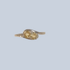 Citrine Sterling Silver Rings (Size 9-10)