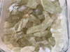 Hiddenite Raw Chips