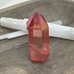 Sunset Aura Quartz Specimen
