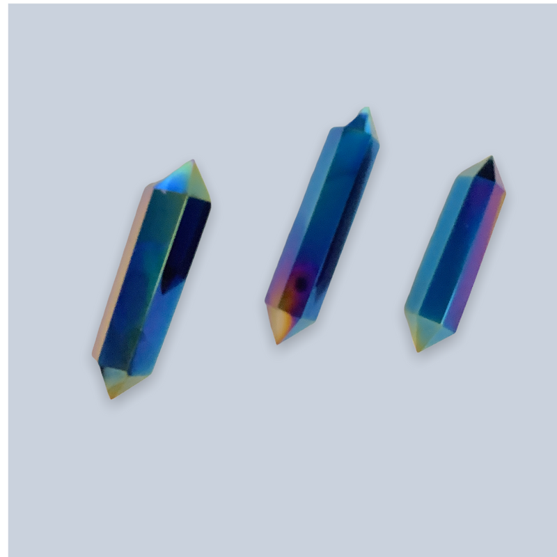 Titanium Aura Quartz Specimen