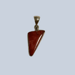 Thulite Sterling Silver Pendant