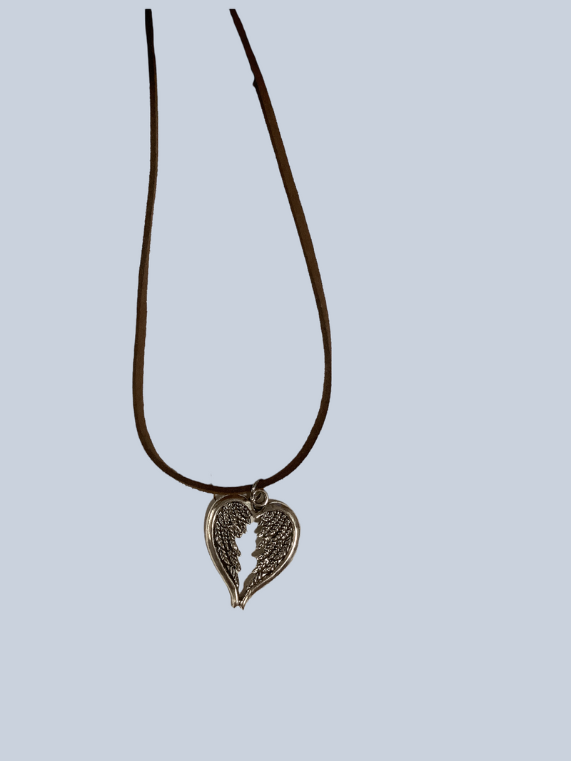 Angel Wing Charm on Cord
