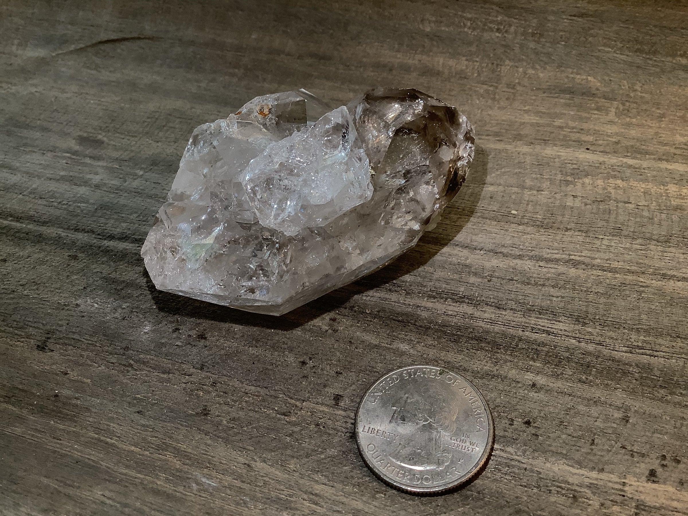 Large Rare Herkimer Diamond Imperfect Beautiful Raw Specimen Ethical Source