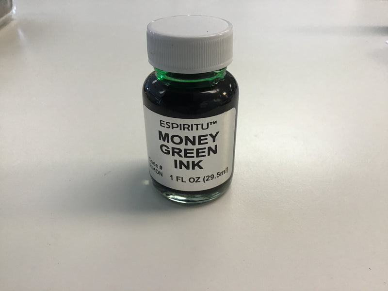 Money green ink