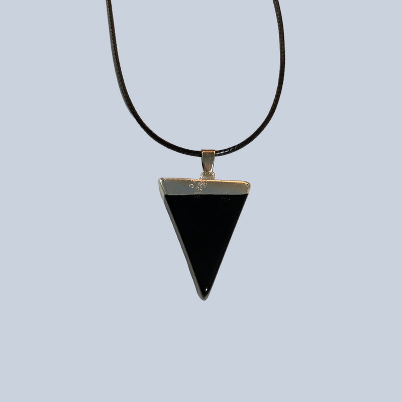 Triangle Crystal Pendant