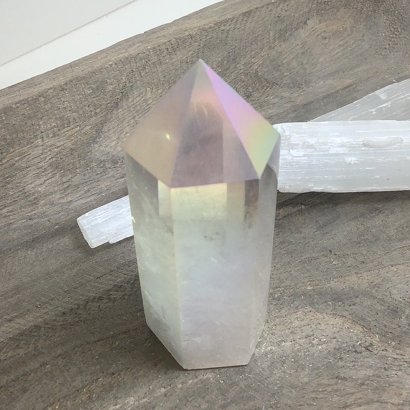 Angel Aura Quartz Specimen