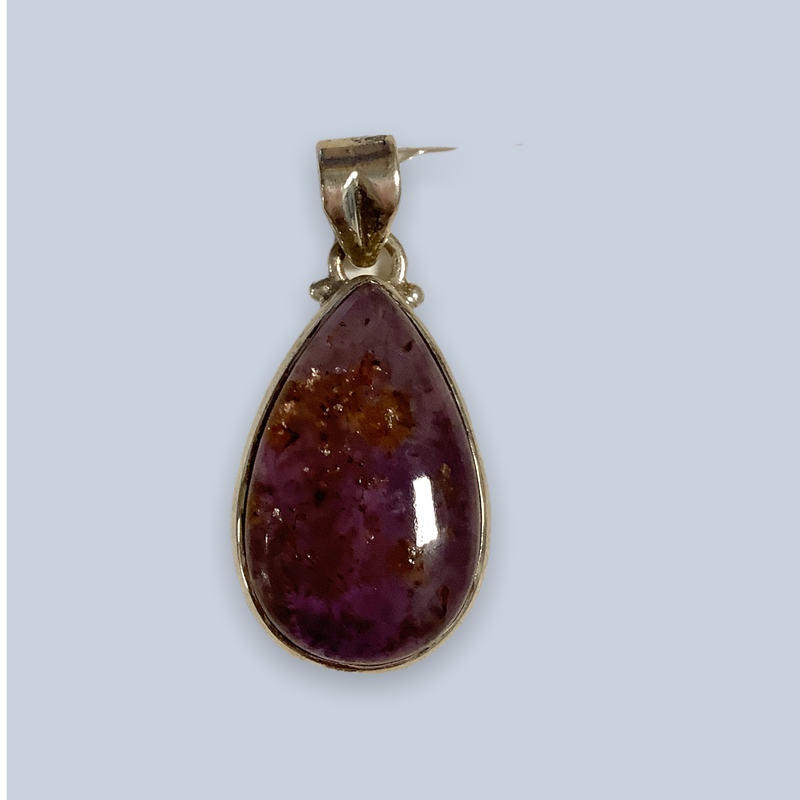 Cacoxenite Sterling Silver Pendants